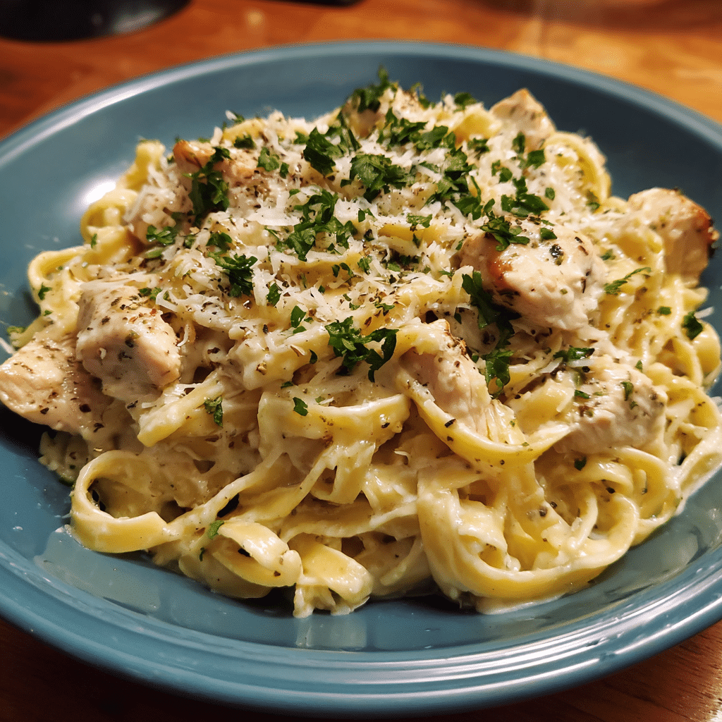 Keto Chicken Alfredo