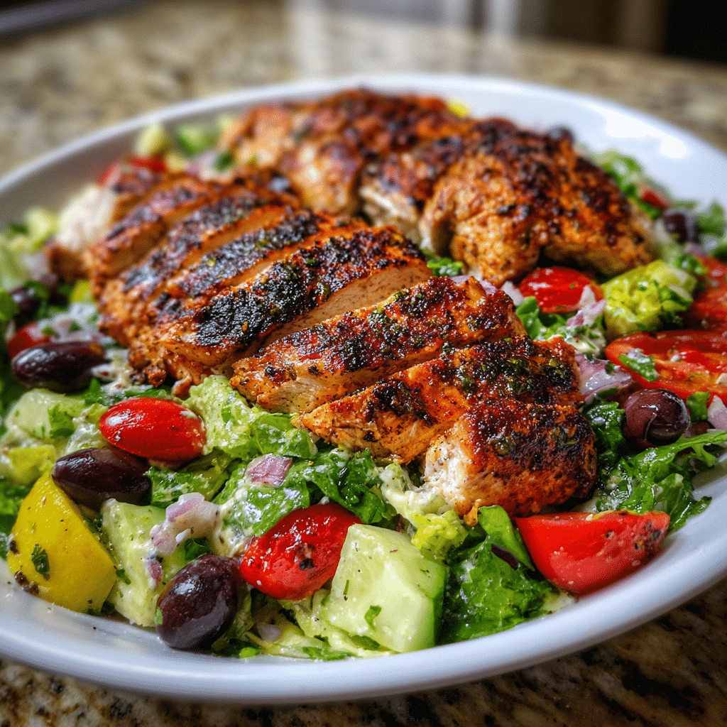 Mediterranean Grilled Chicken