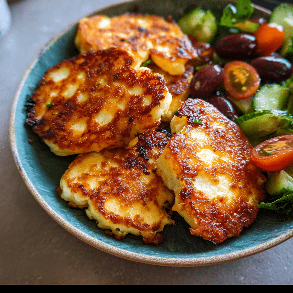 Crispy Halloumi