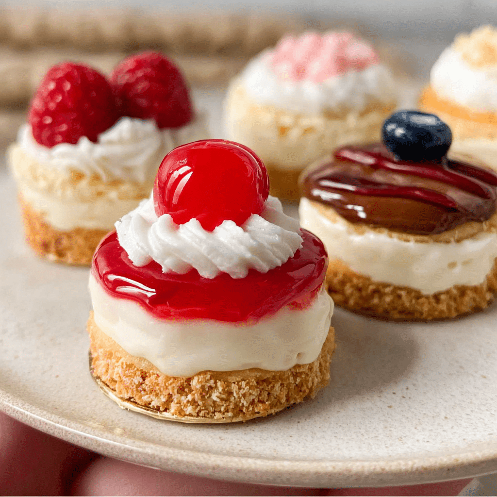 Cream Mini Cakes