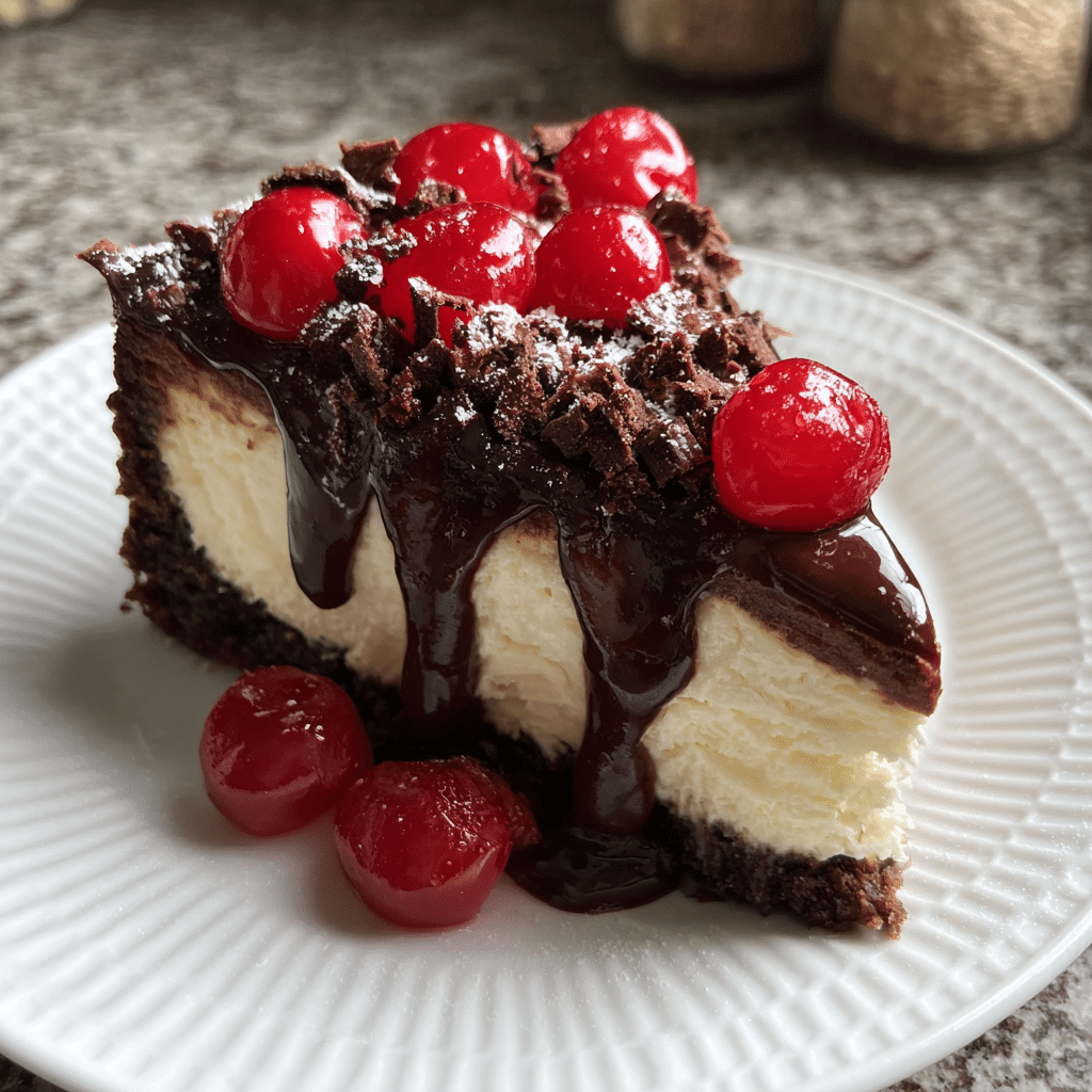 Black Forest Cheesecake