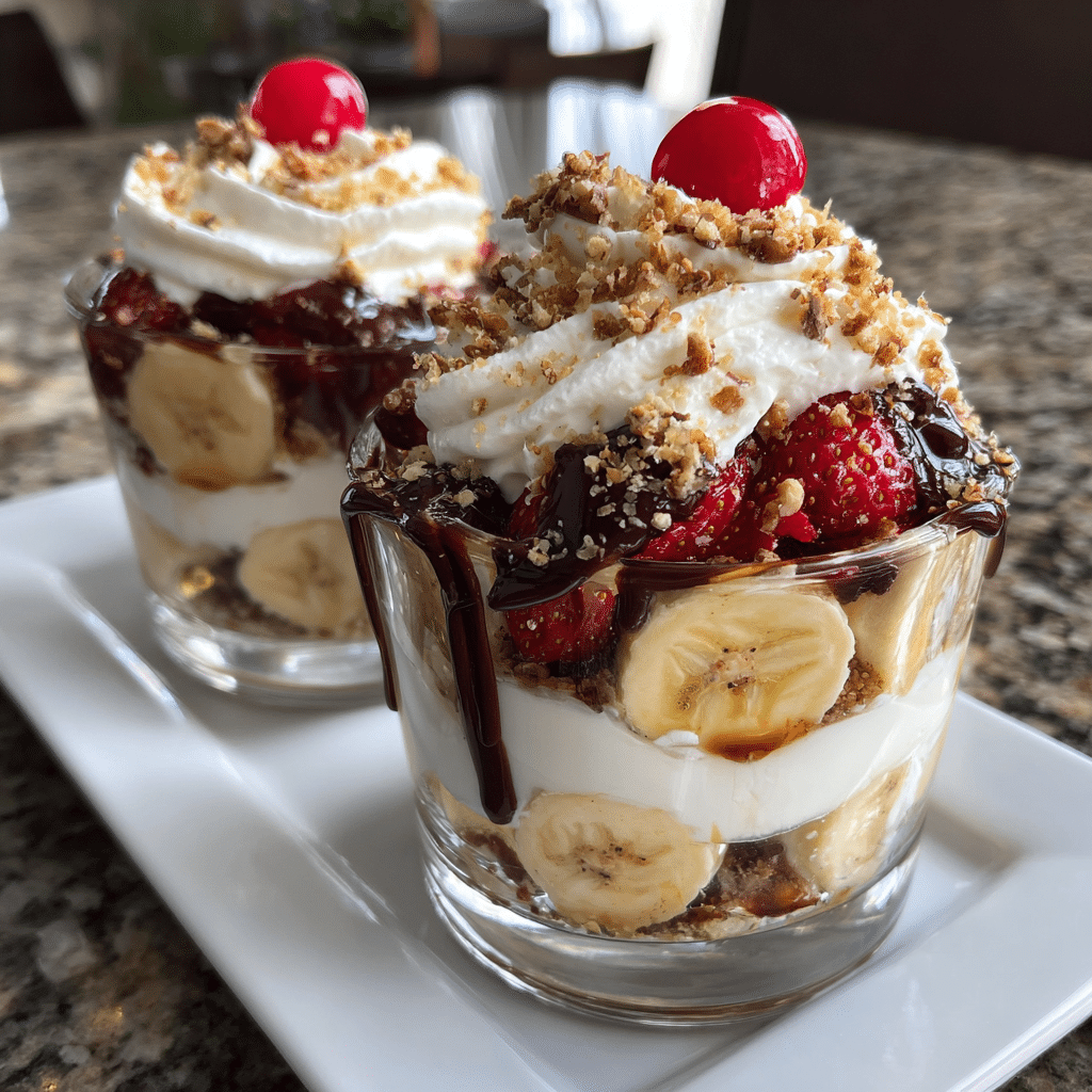 Irresistible Banana Split