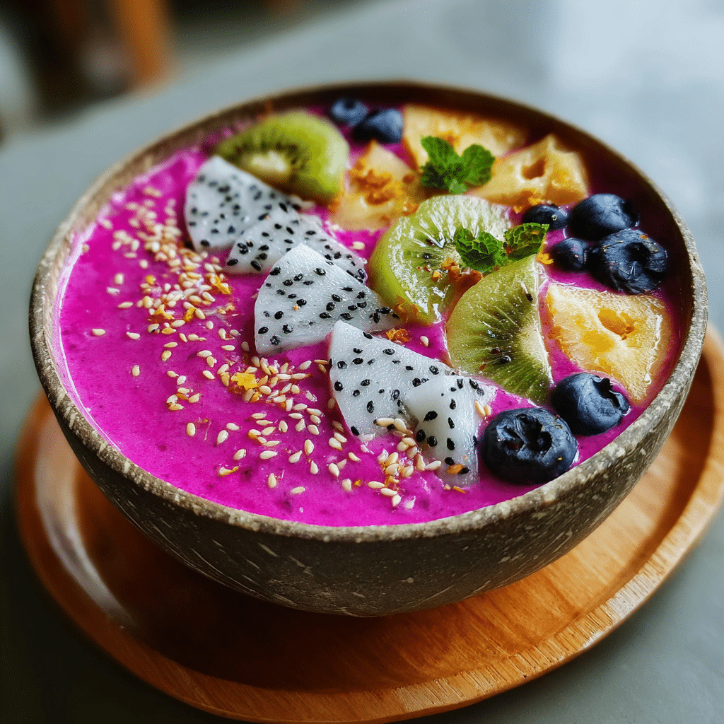 Dragon Fruit Smoothie Bowl