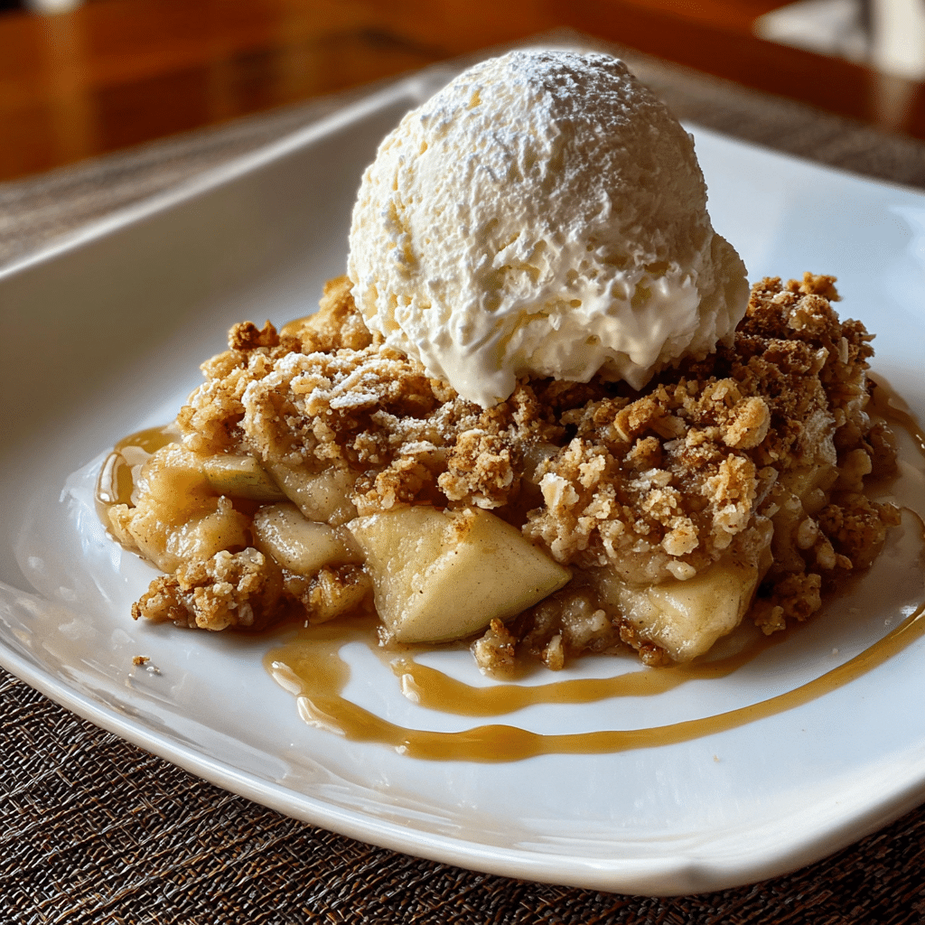 Apple Crisp Dessert