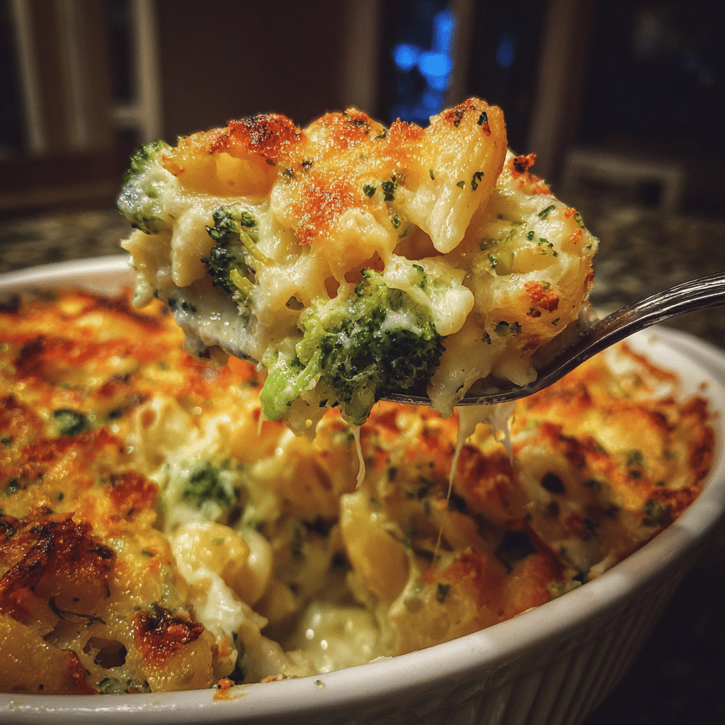 Cheesy Broccoli Pasta Bake