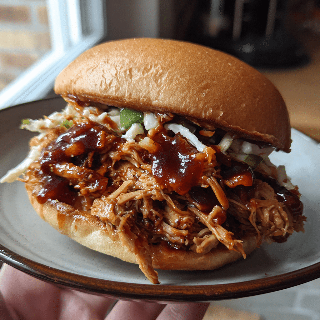  Cherry Cola Pulled Chicken
