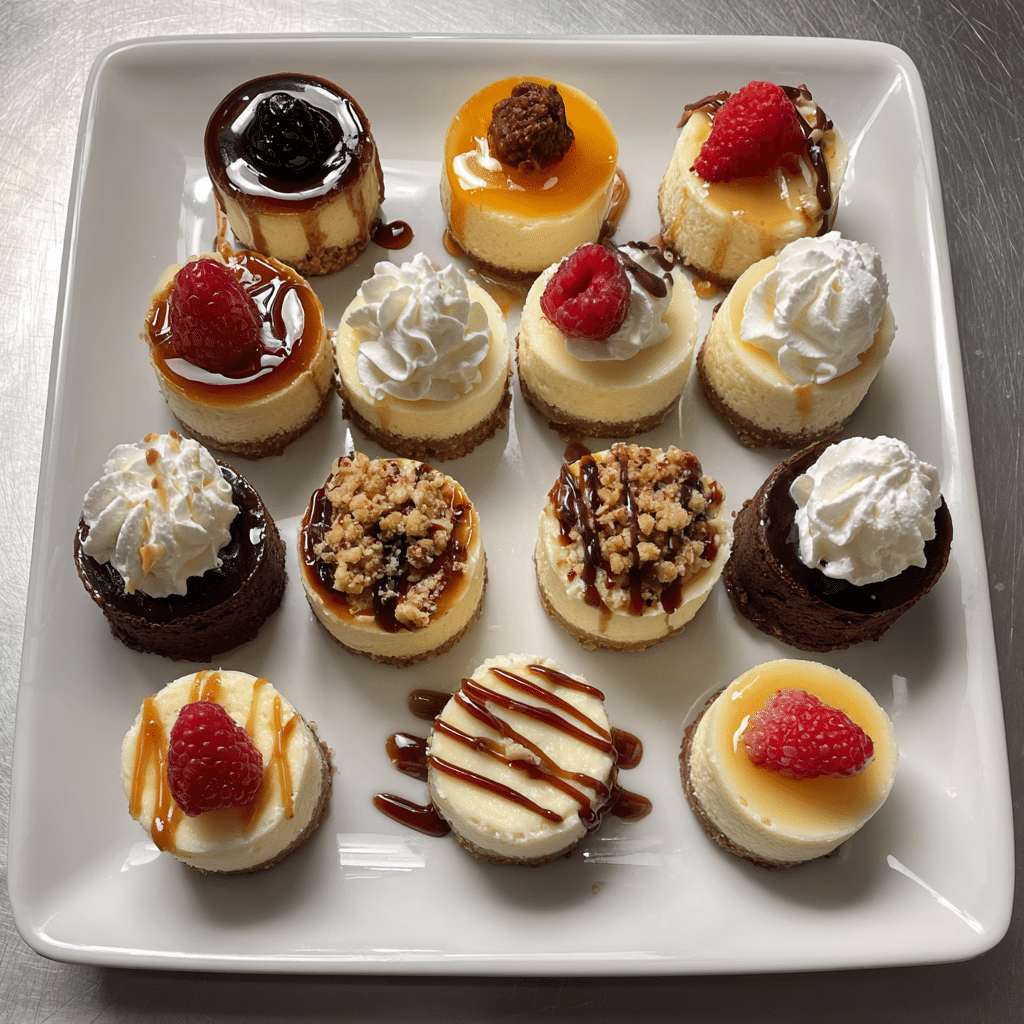 Mini Cheesecake Sampler