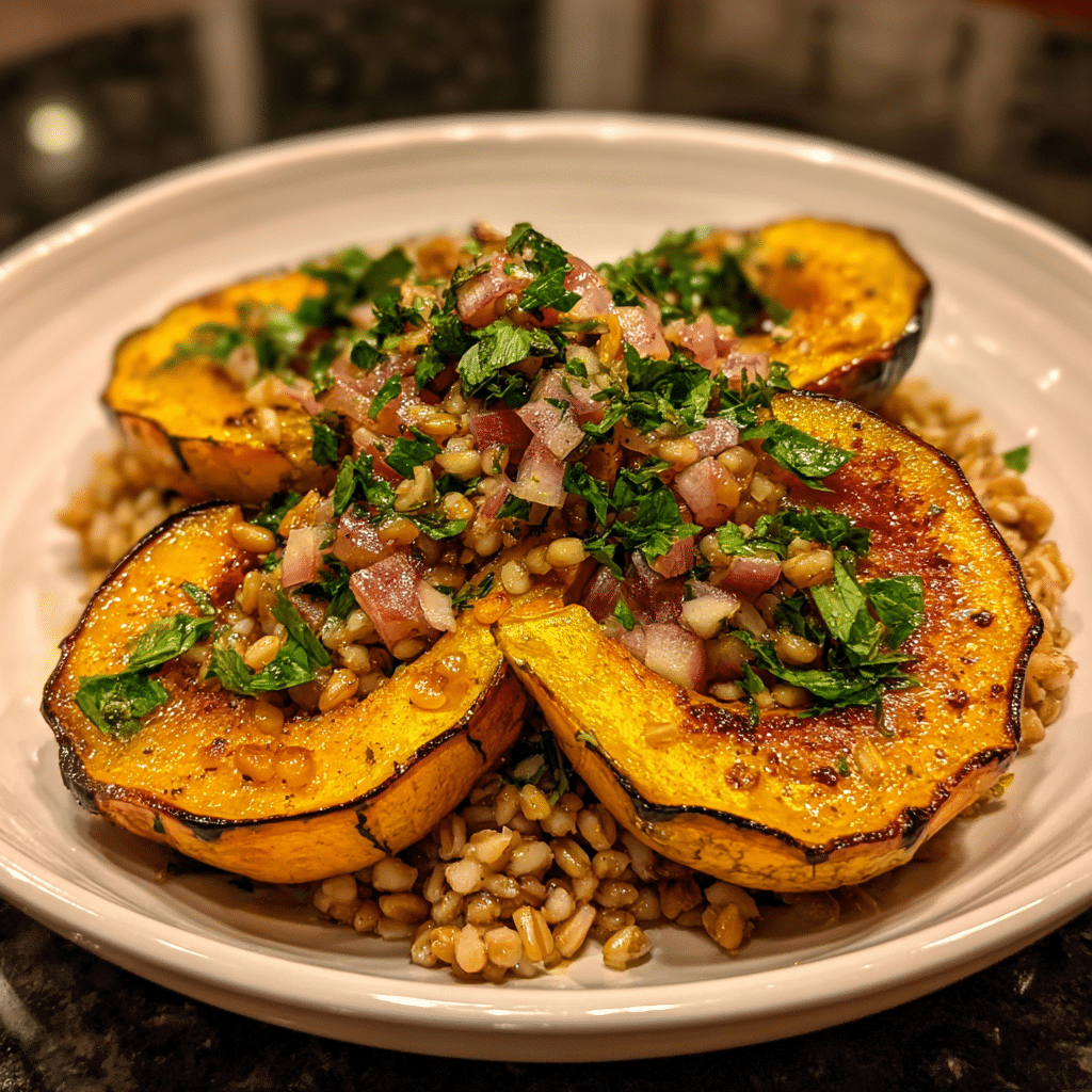 Roasted Acorn Squash