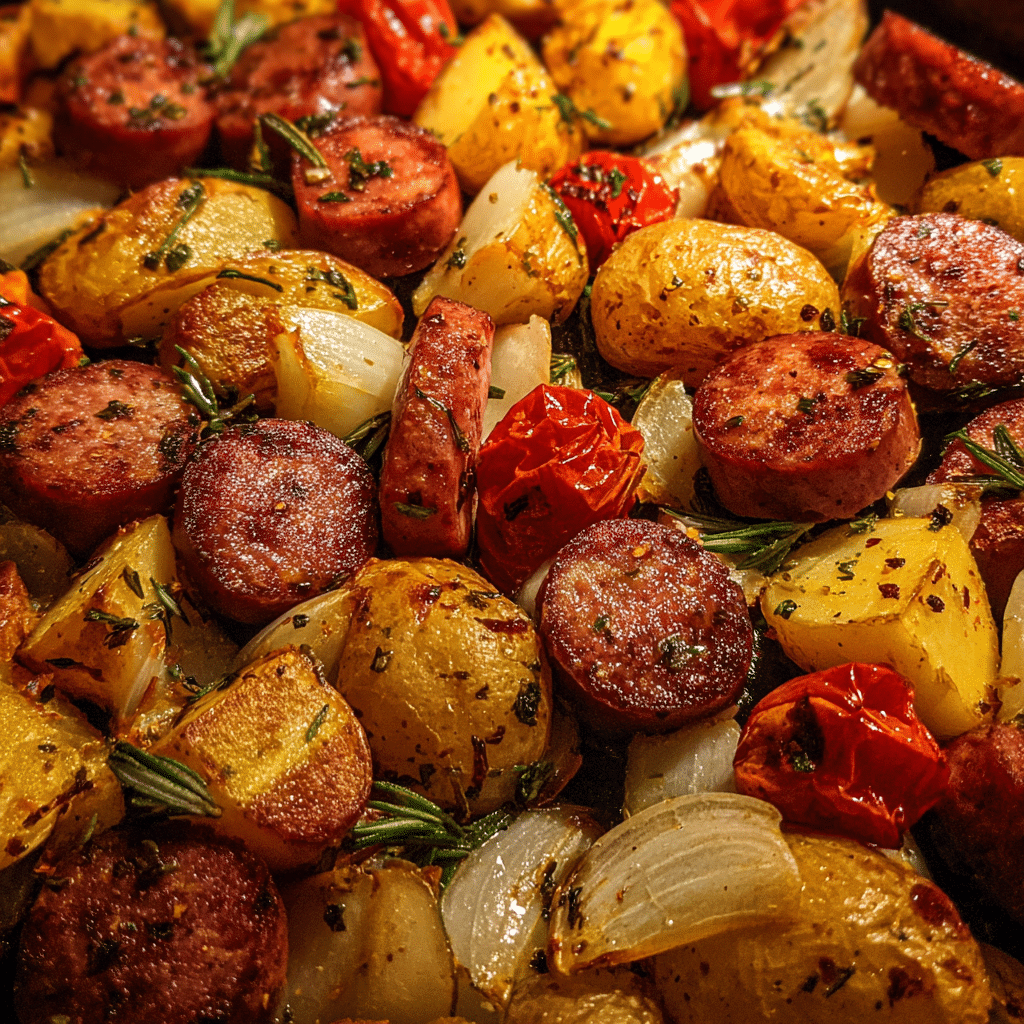 Sheet Pan Sausage