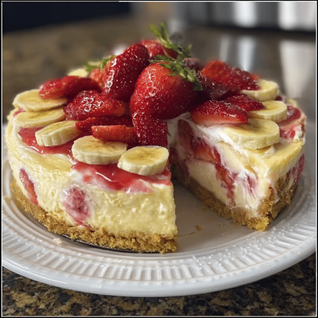 Heavenly strawberry banana