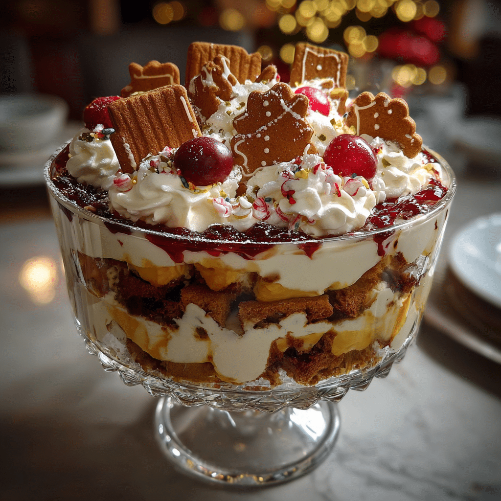 Gingerbread Trifle 