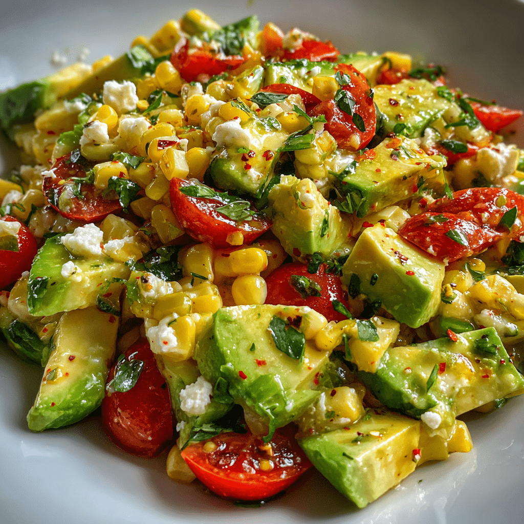 Avocado Corn Salad Recipe
