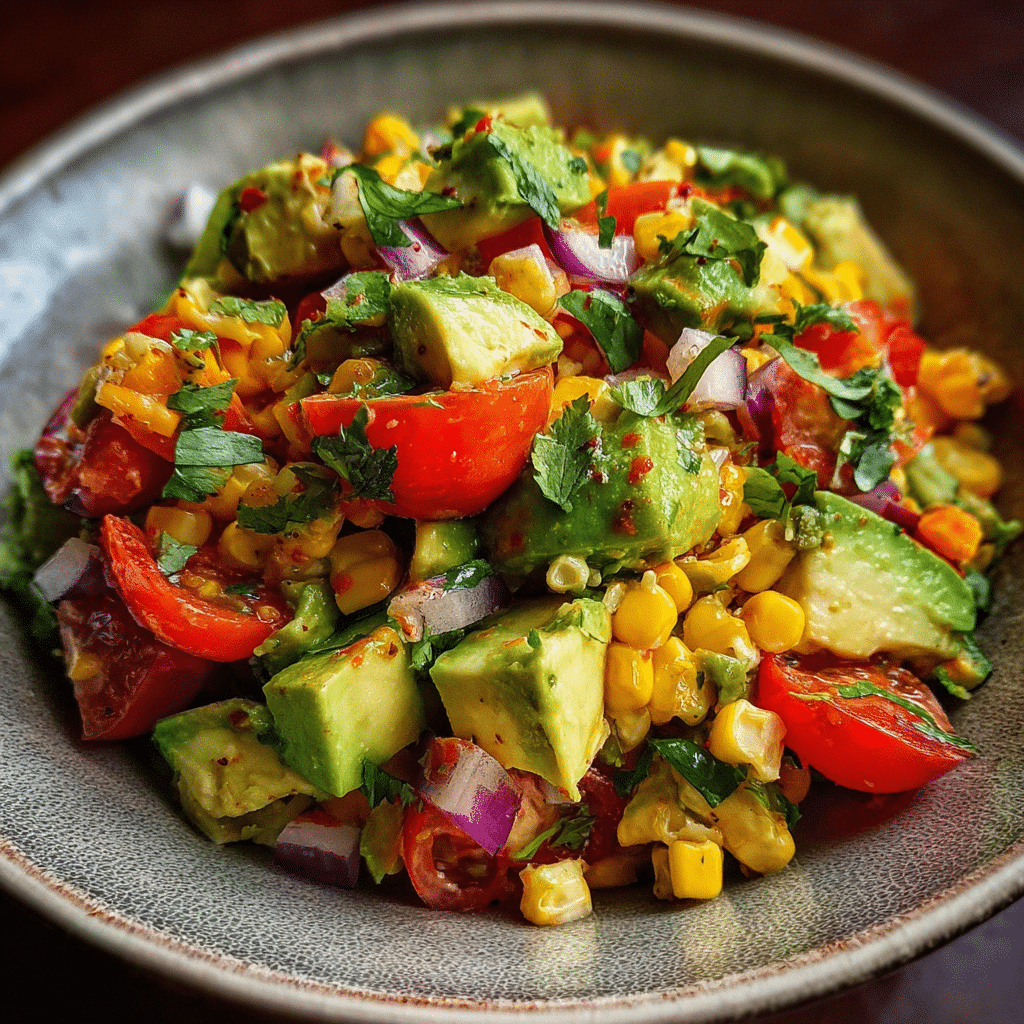 Avocado Corn Salad Recipe