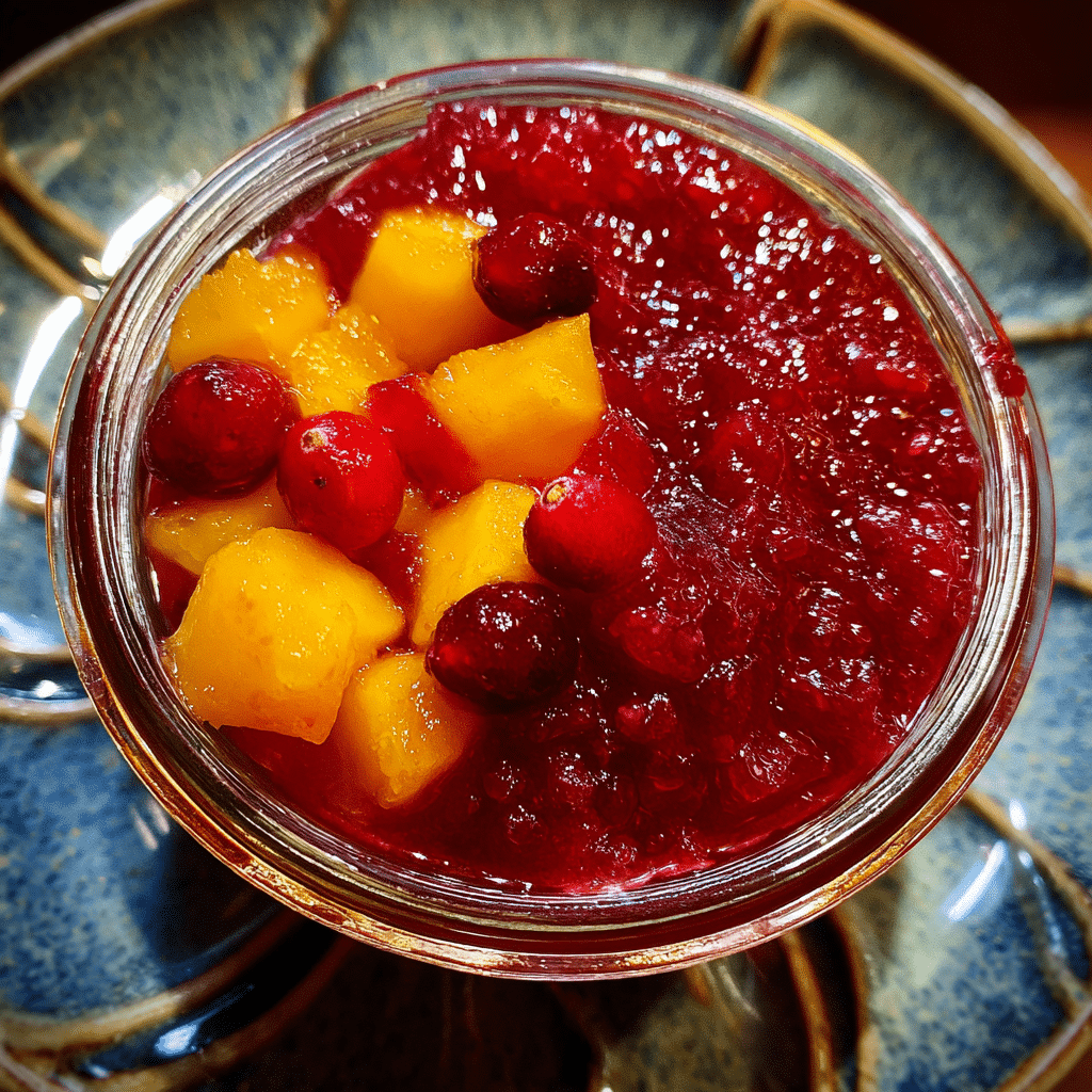  Cranberry Mango Sauce
