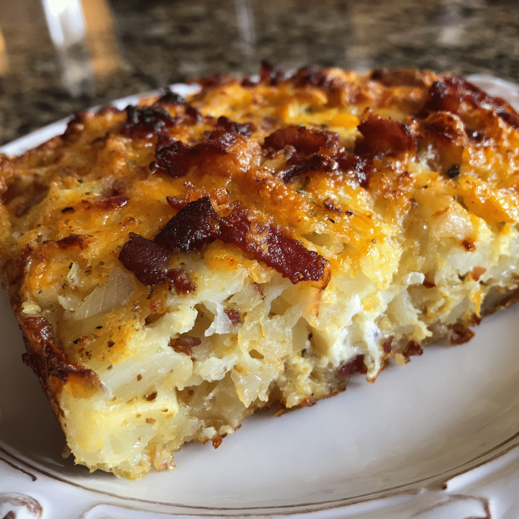 Cheesy Potato Breakfast Casserole
