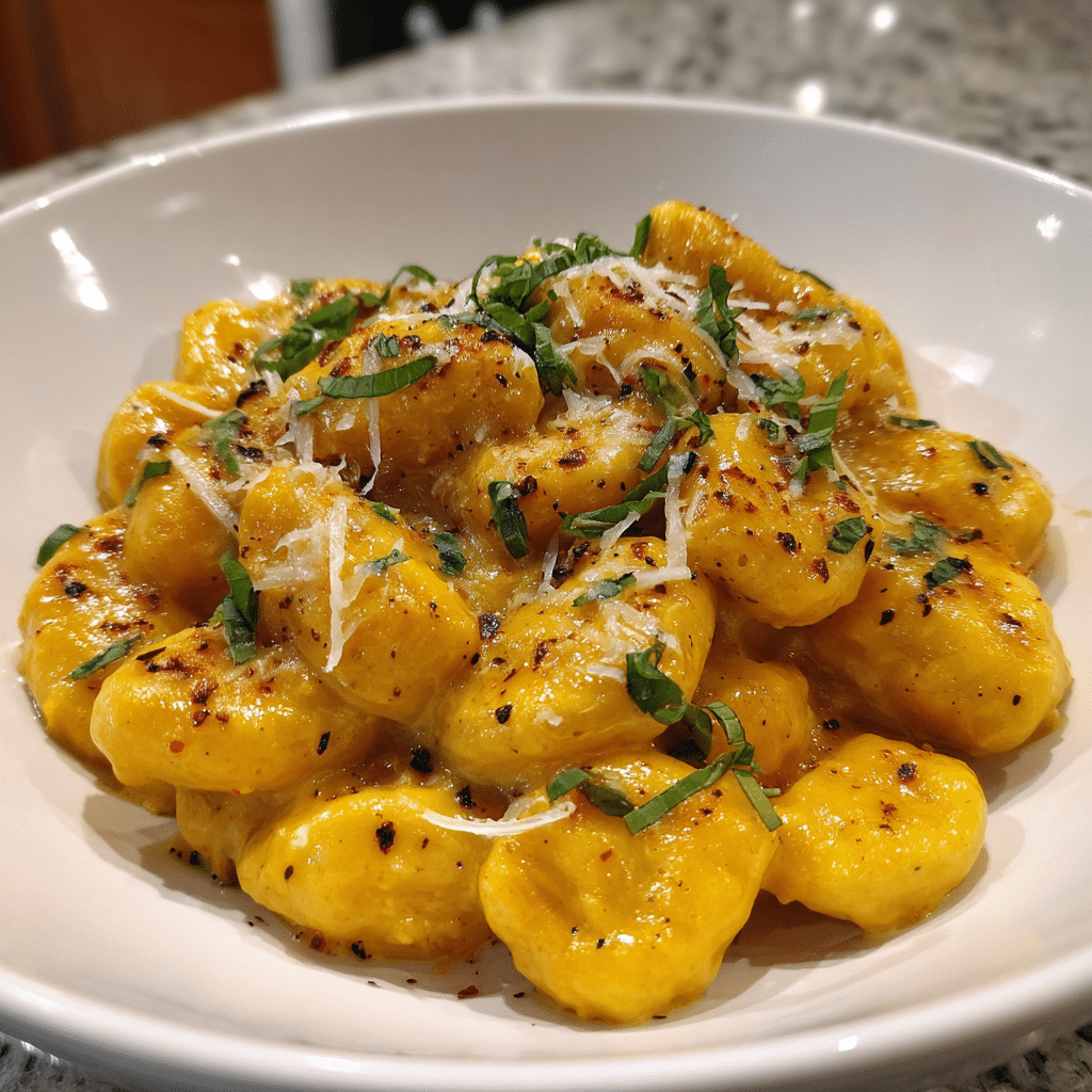 Creamy Butternut Squash Gnocchi