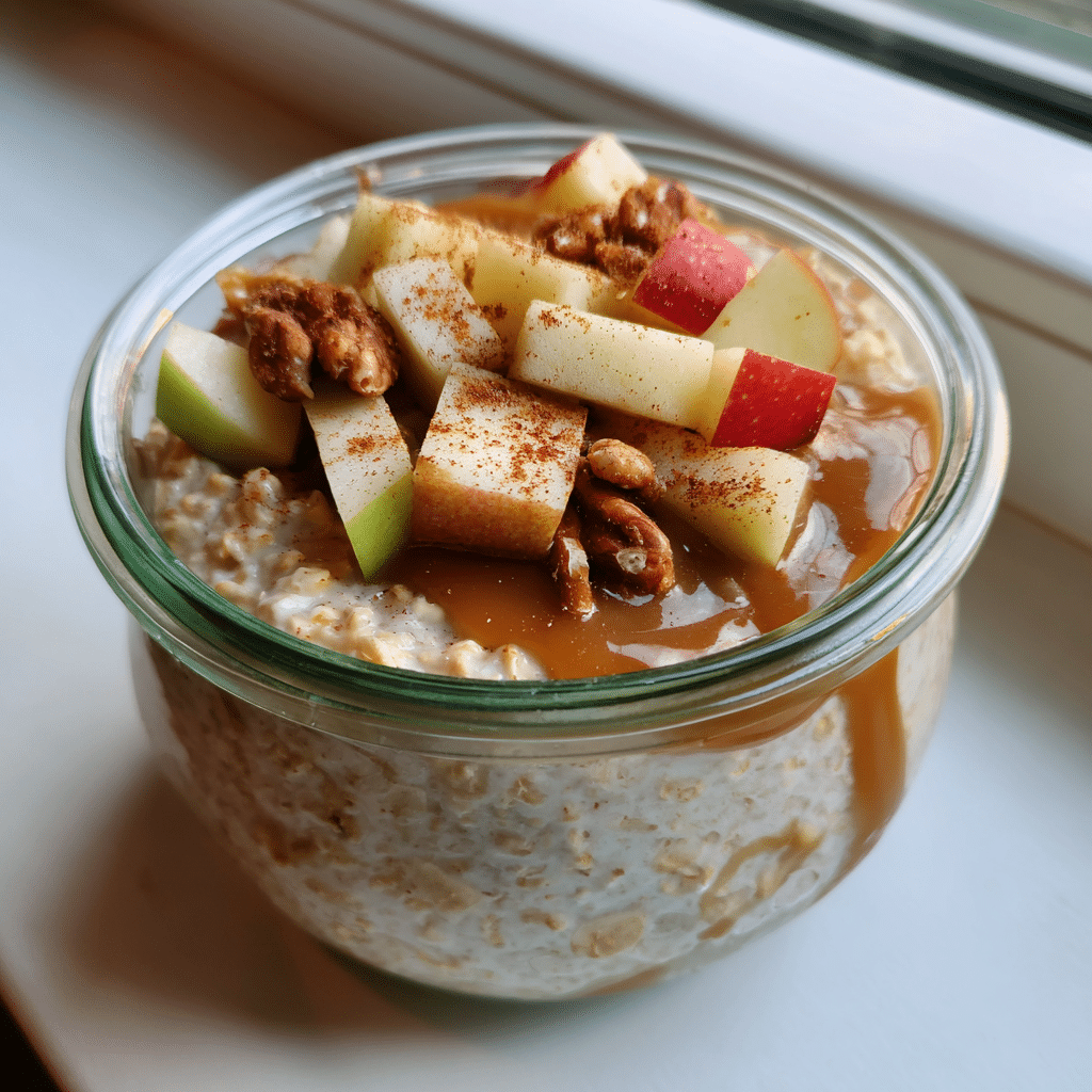 Apple Cinnamon Overnight Oats