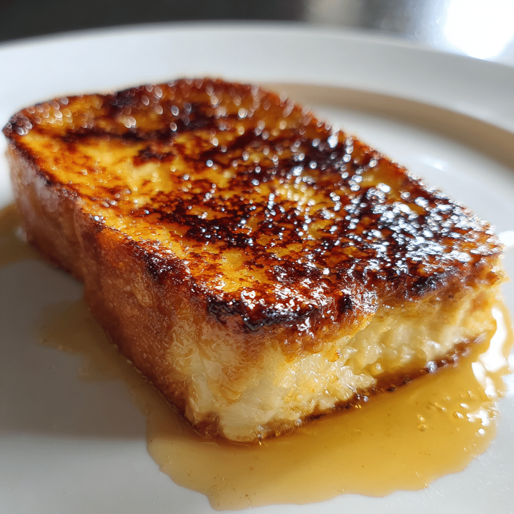 Crème Brûlée French Toast