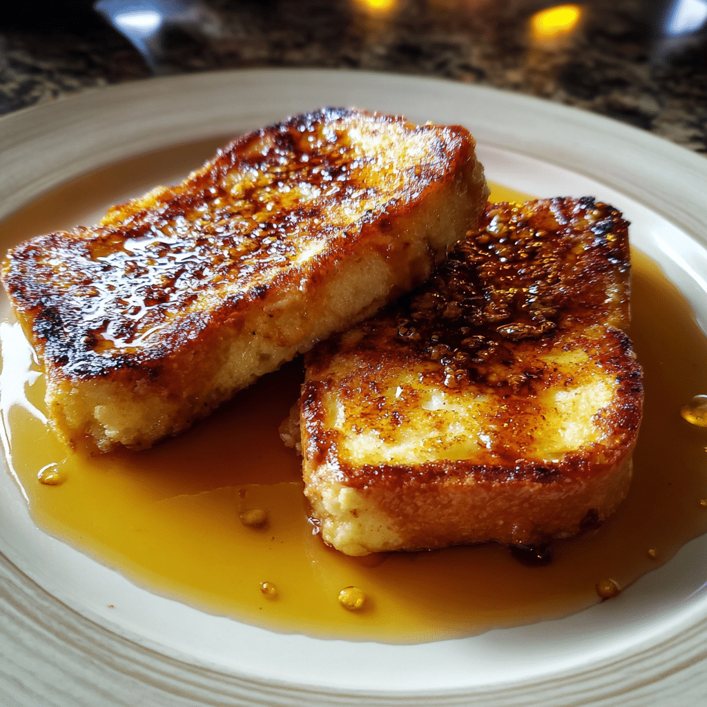 Crème Brûlée French Toast