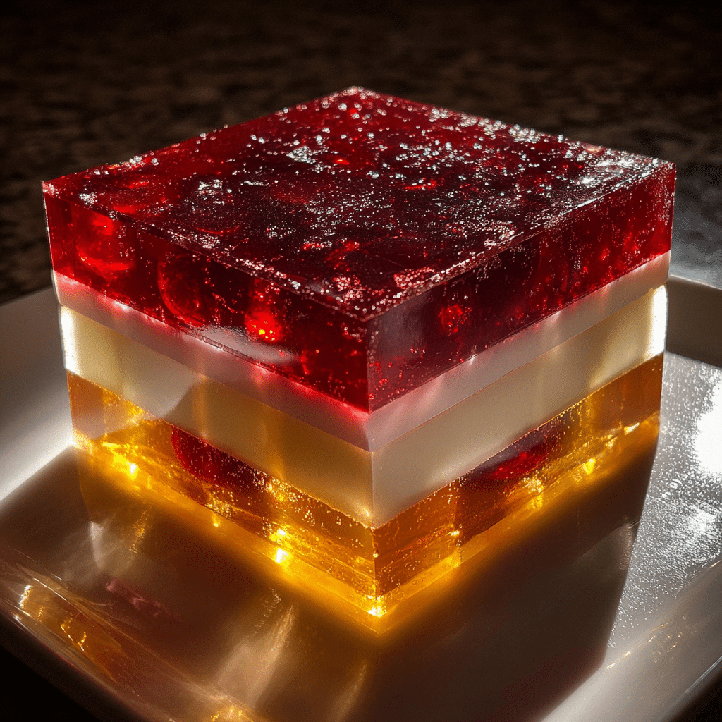 Layered Christmas Jello