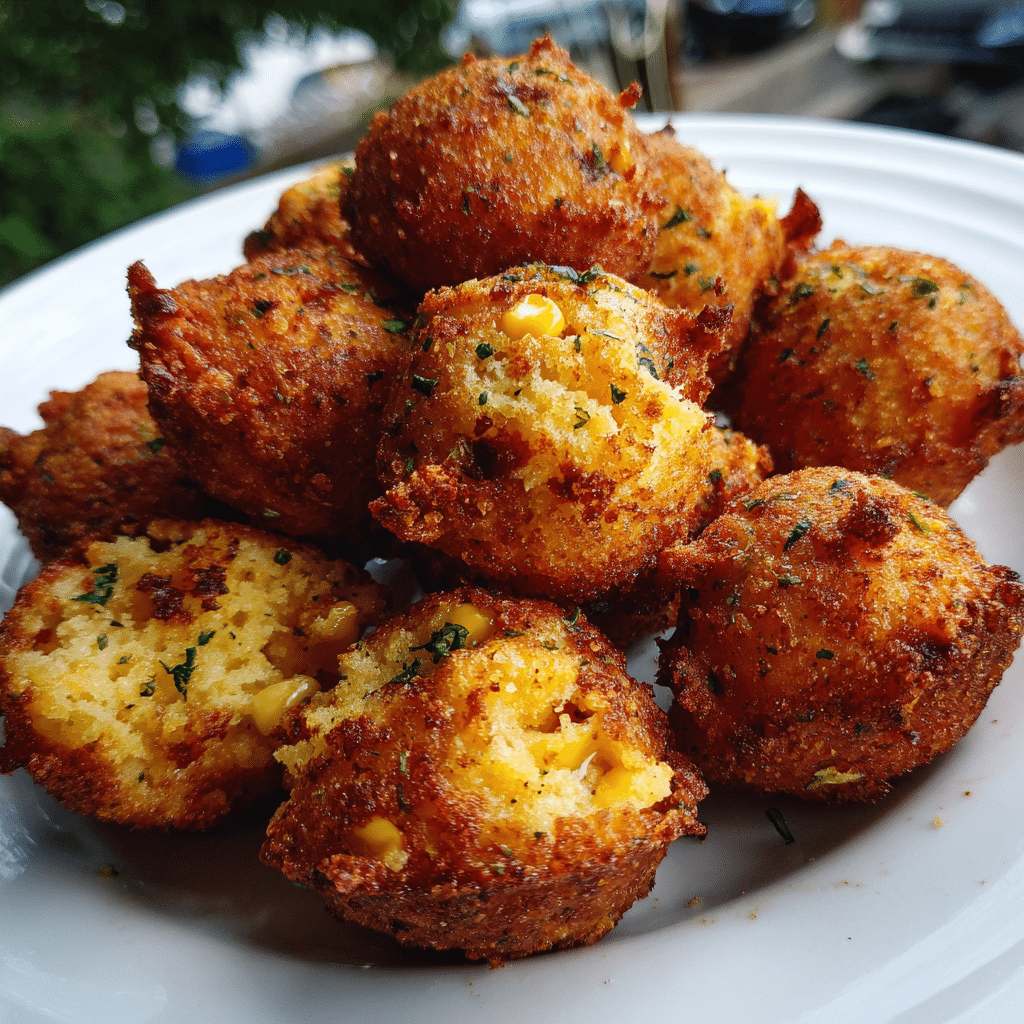  Honey Butter Cornbread Poppers
