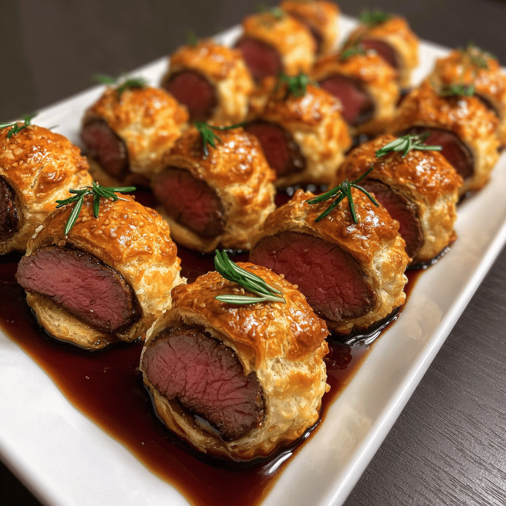 Mini Beef Wellington Bites