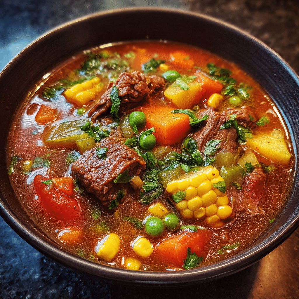 Vegetable Beef Soup Recipe