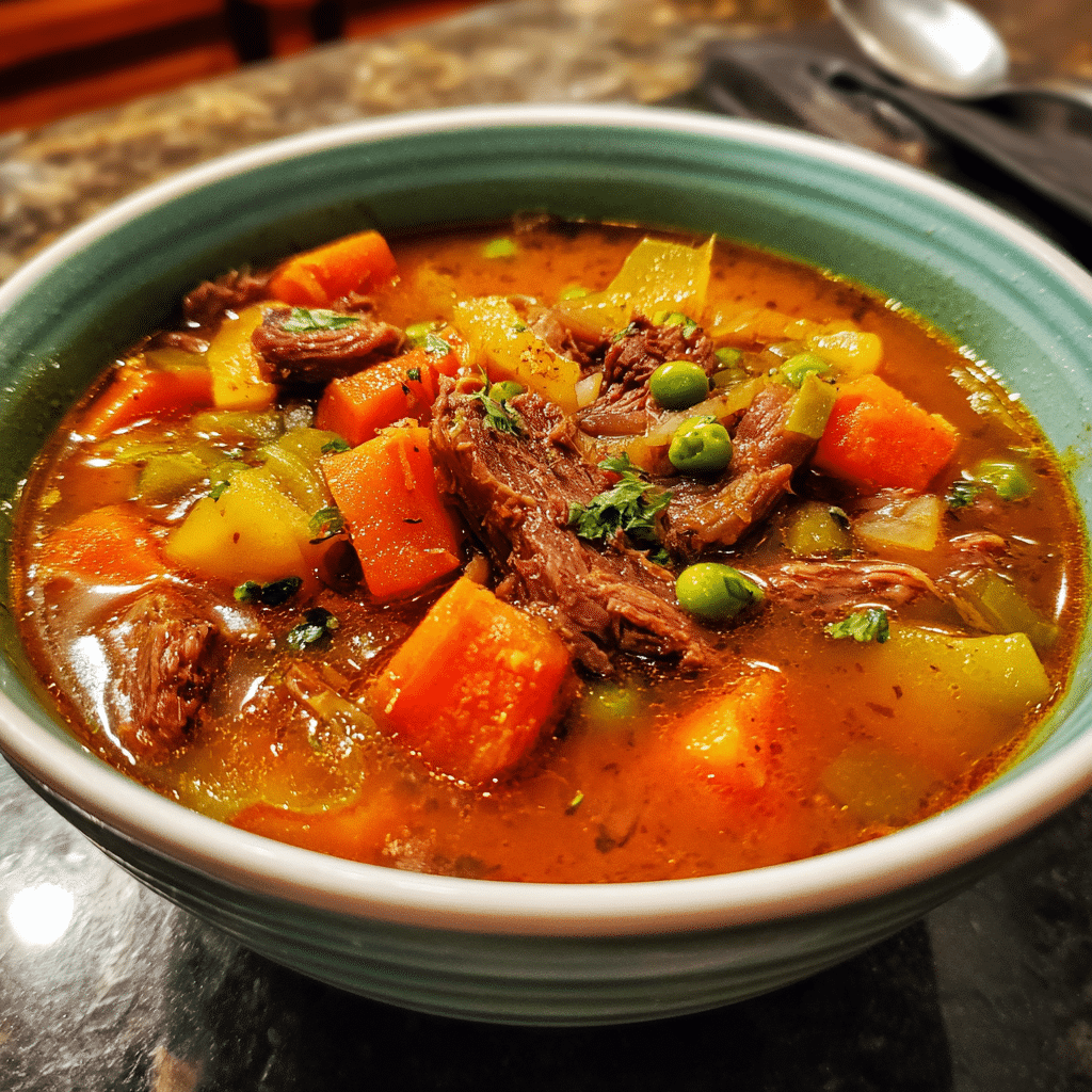 Vegetable Beef Soup Recipe