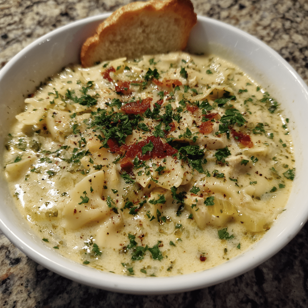  White Lasagna Soup
