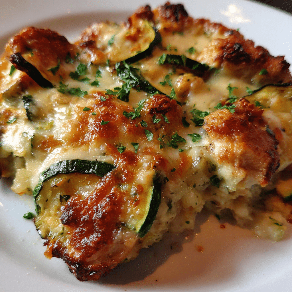 
Chicken Zucchini Casserole