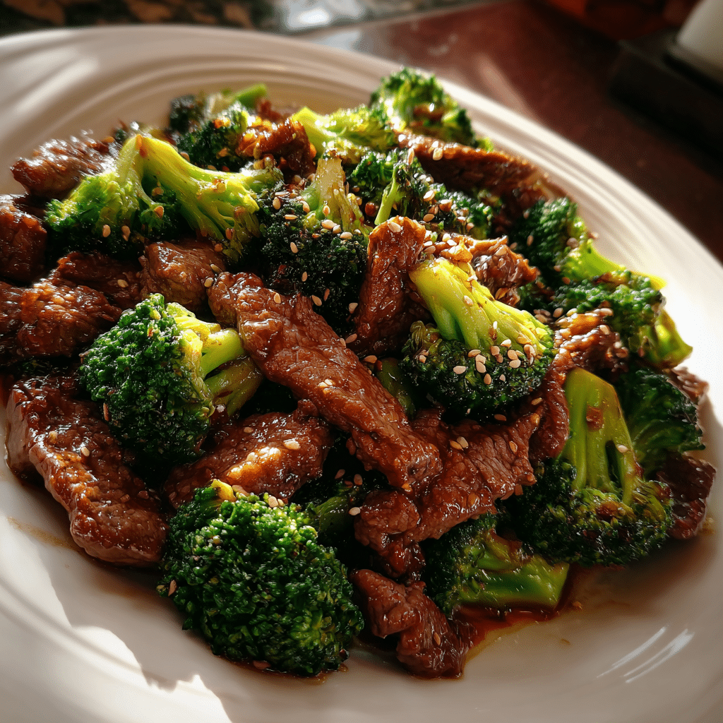 Chinese Beef and Broccoli