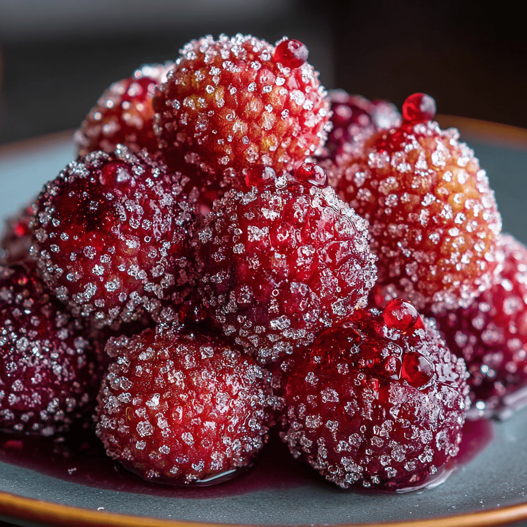 Sparkling Sugared Cranberries