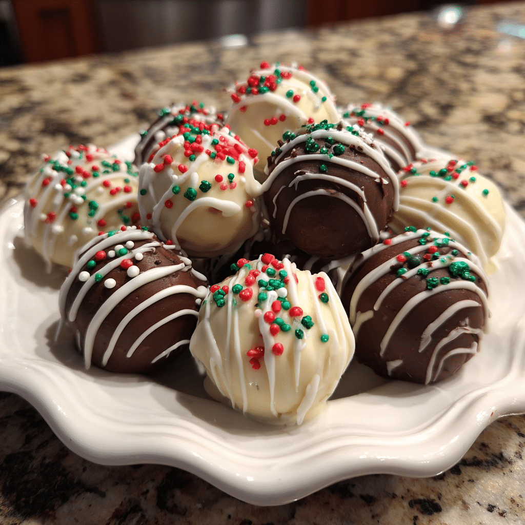 Christmas Oreo Balls