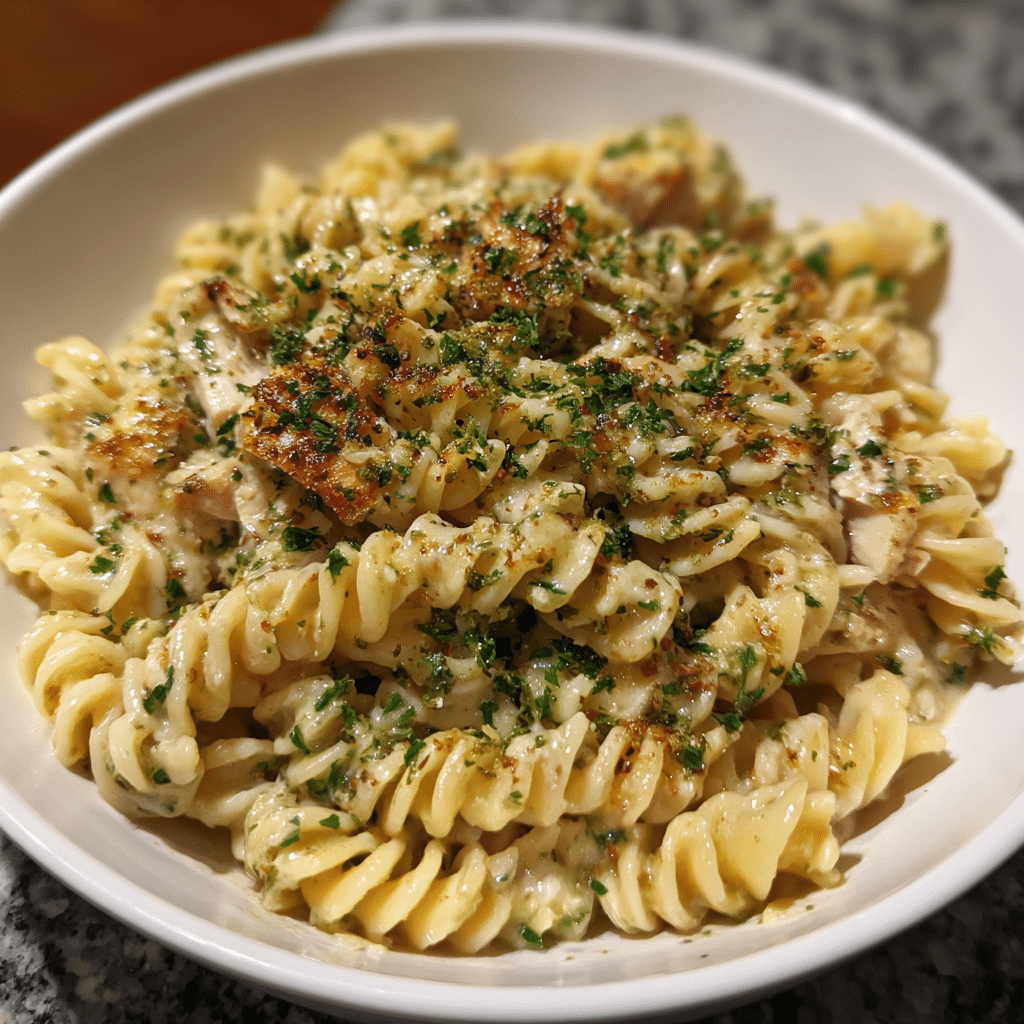 Creamy Rotisserie Chicken Broccoli Pasta