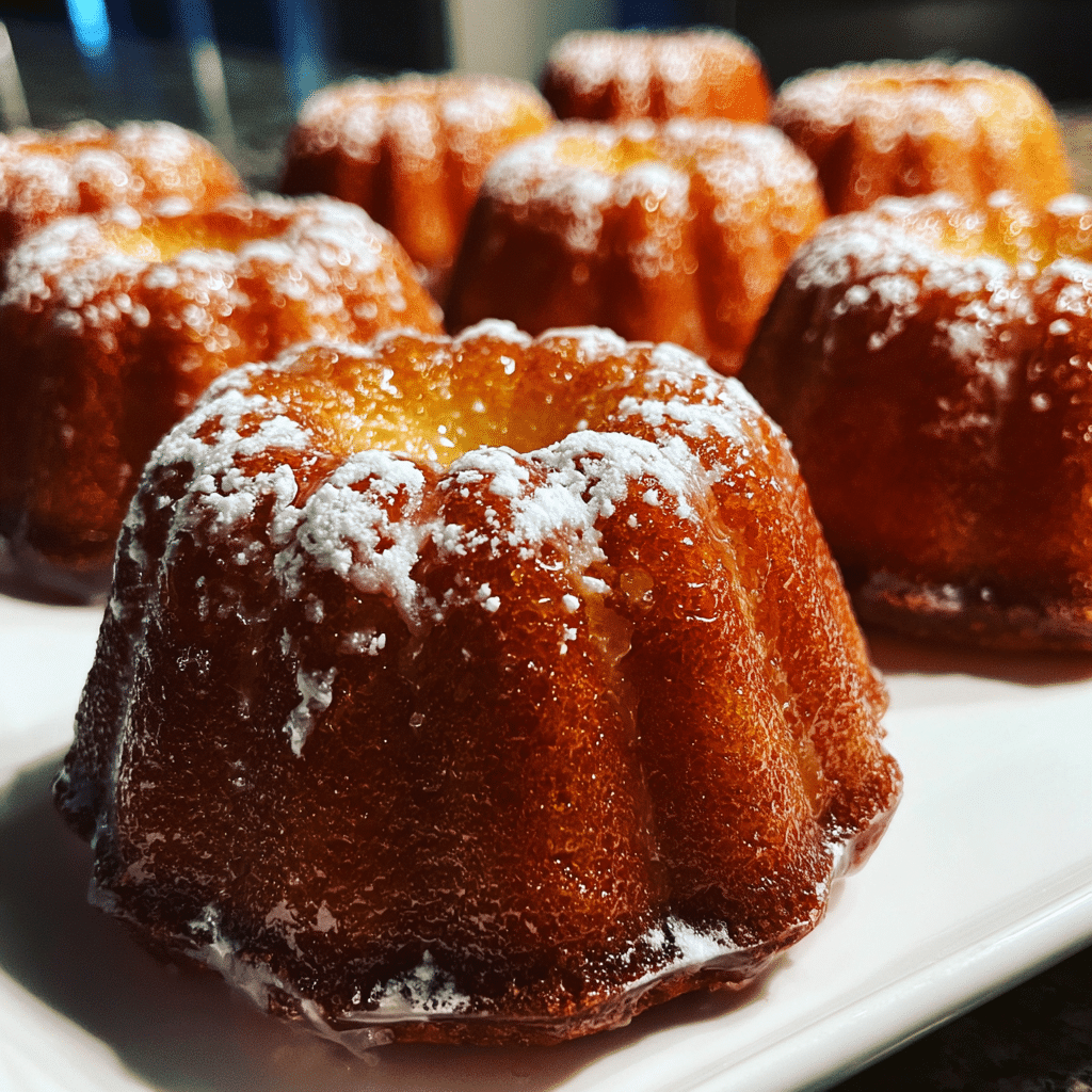 Orange Ginger Honey Cakes 