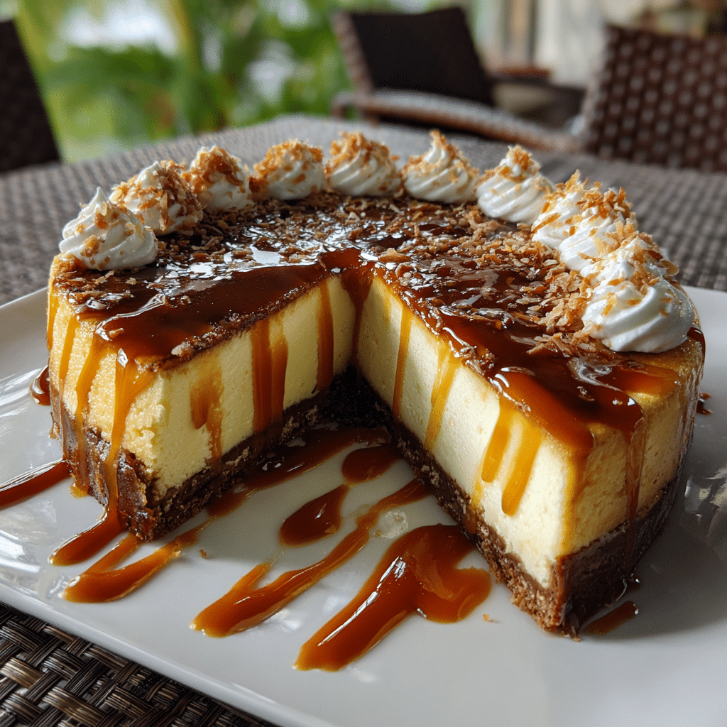 Samoa Cheesecake Recipe