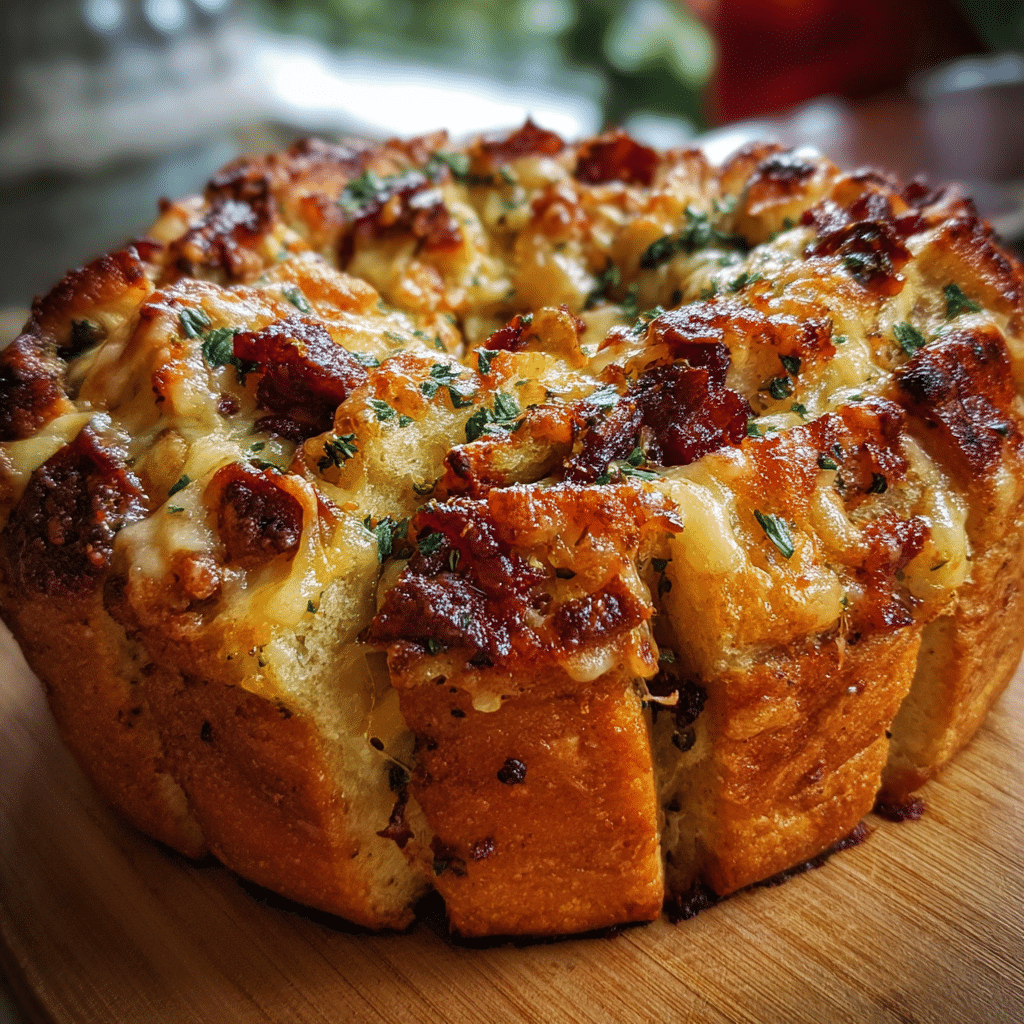 Pull Apart Christmas Bread