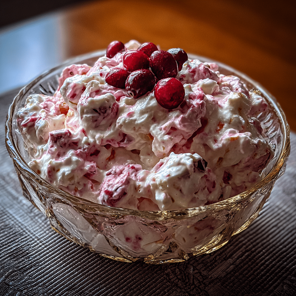 Cranberry Fluff Salad