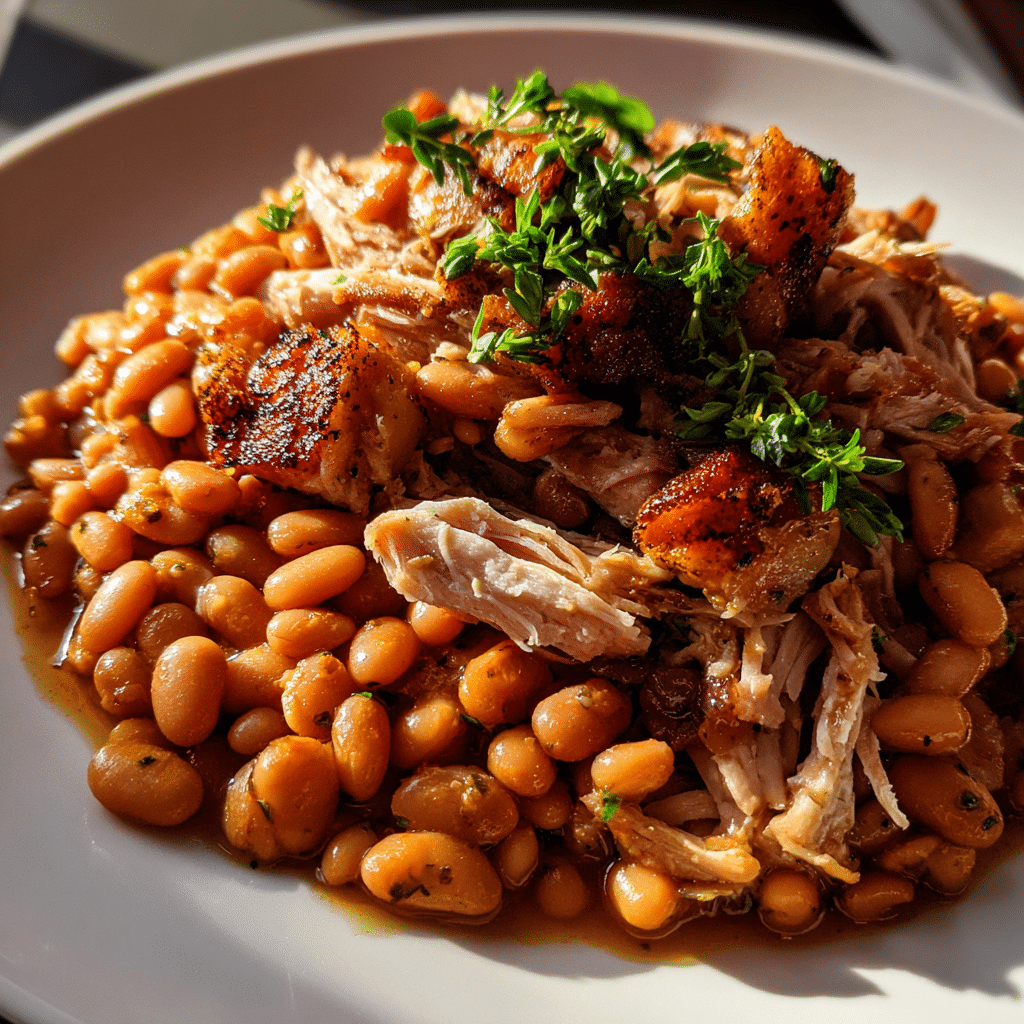 Southern Beans with Smoked Turkey