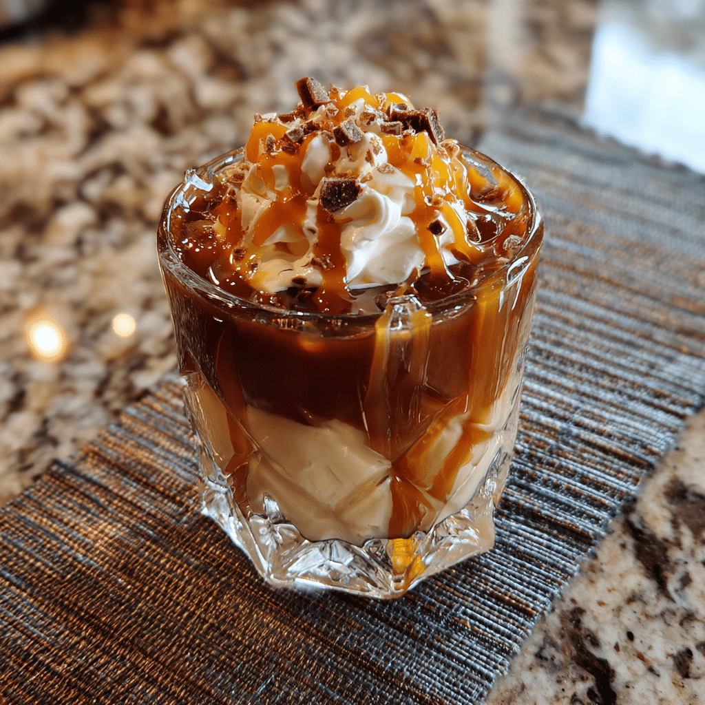 Caramel Mudslide Mocktail Recipe