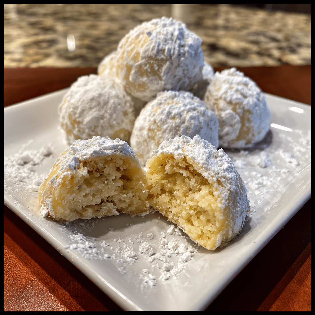 Copycat Snowball Cookies