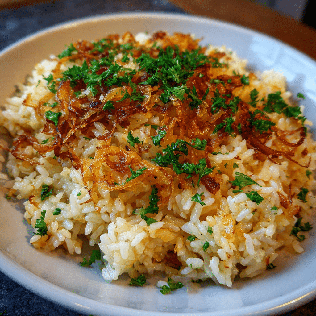French Onion Butter Rice