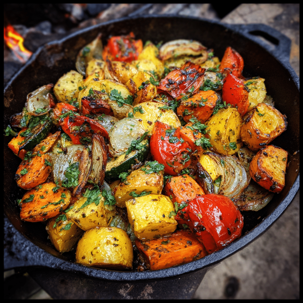 Homemade Roasted Vegetables In Dutch Oven Recipe