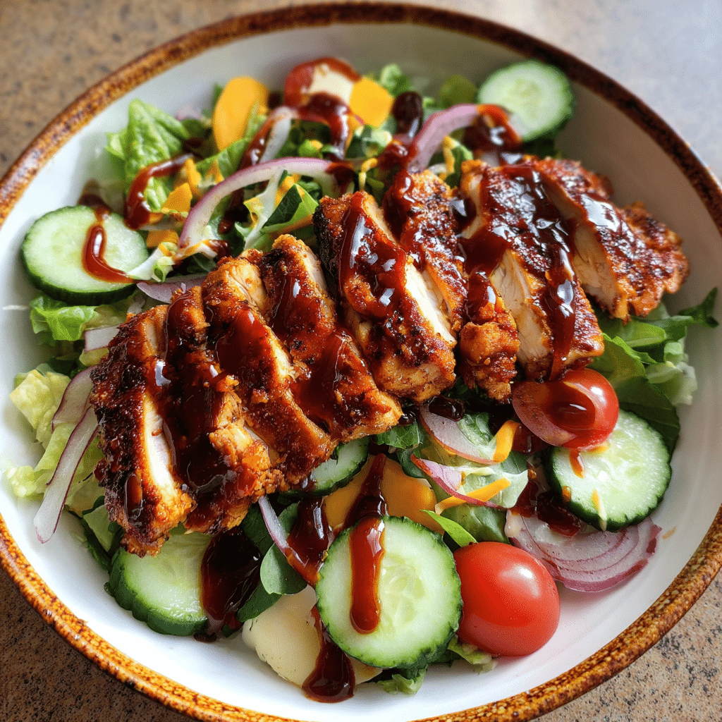 BBQ Chicken Salad