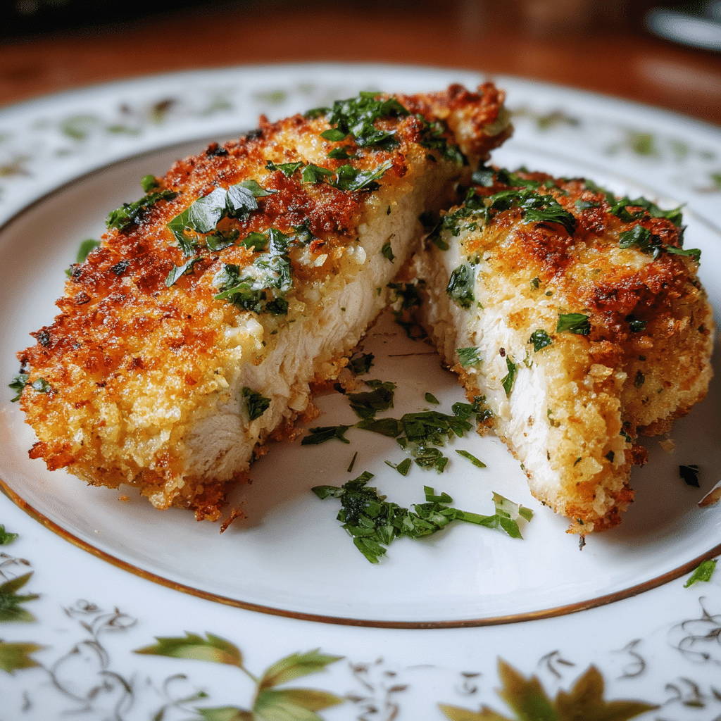 Baked Breaded Chicken Recipe