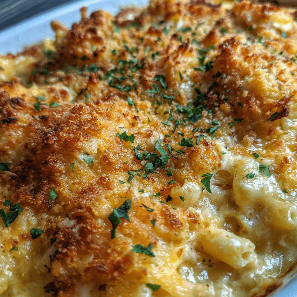 Crab Macaroni and Cheese