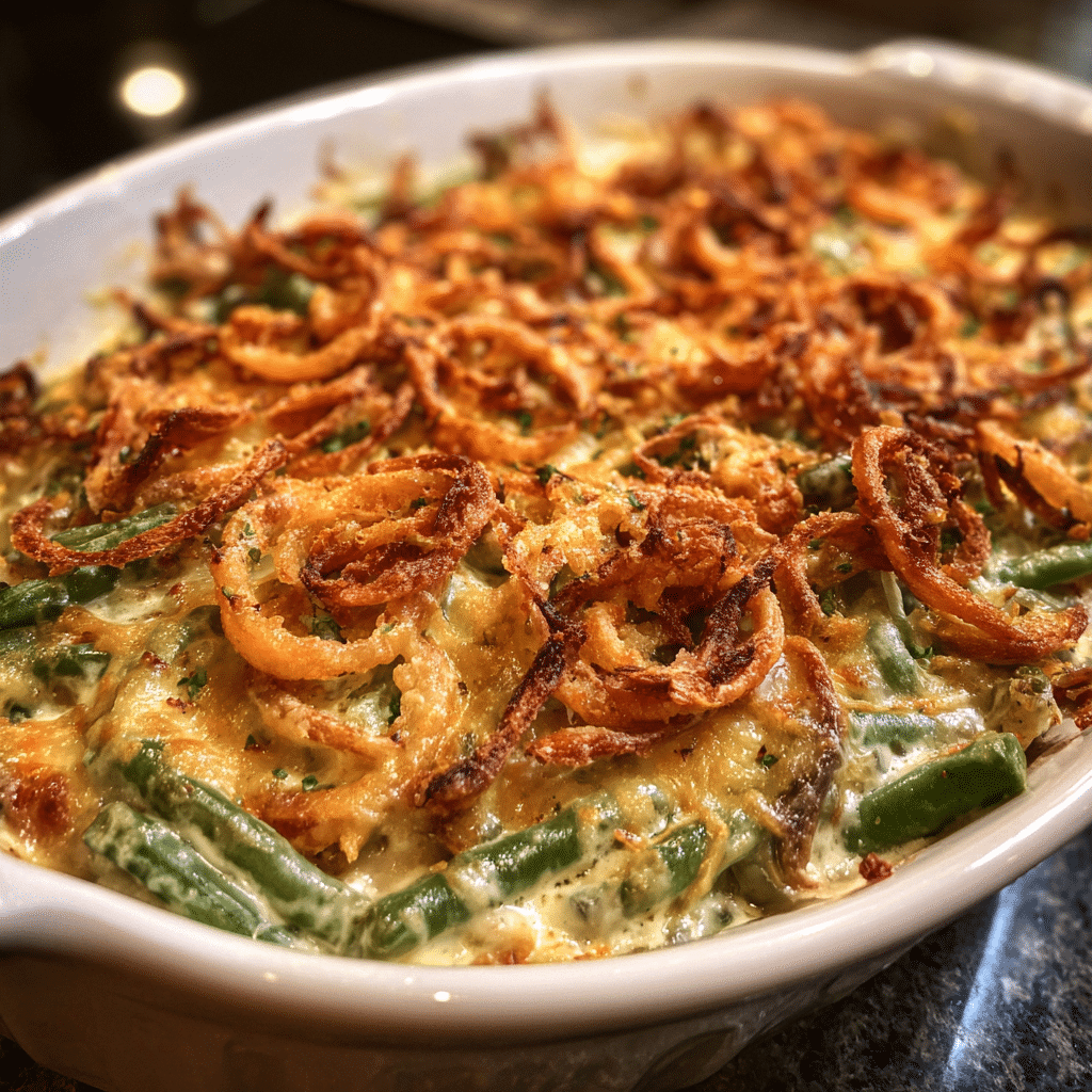 The BEST Green Bean Casserole Recipe
