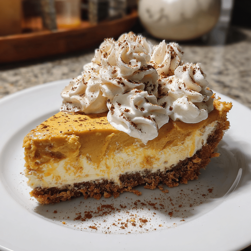 no bake pumpkin spice delight