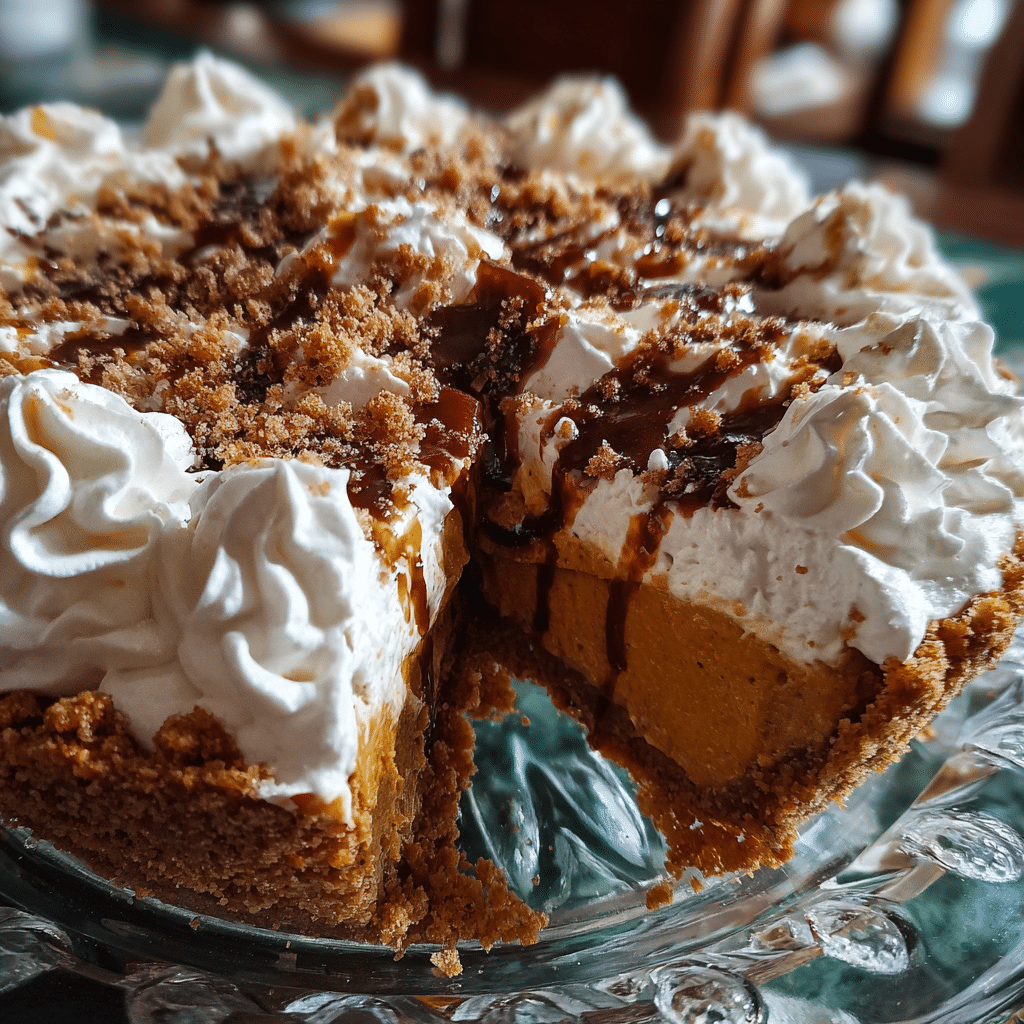 no bake pumpkin spice delight