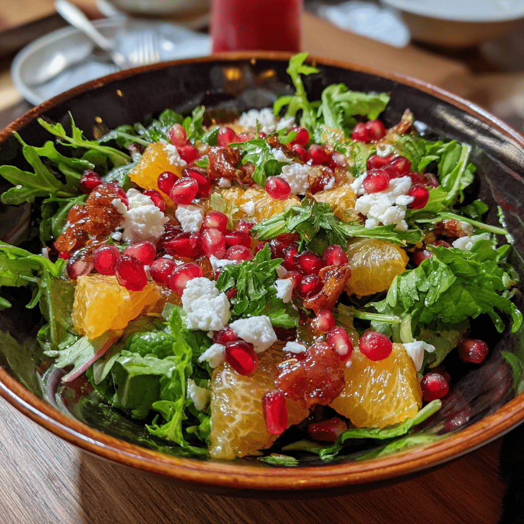 winter holiday salad recipe